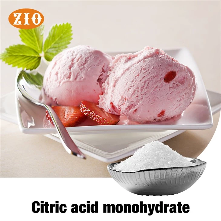 Wholesale Citric Acid Monohydrate Powder 99% Purity For Food Additives factory